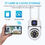 Thumbnail: Cutech 360° Supercam Mini Dual Lens/Screen 2in1 PTZ Bullet