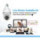 Thumbnail: Cutech Bulb Shape Camera Indoor HD 1080P CCTV WiFi Camera