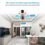Thumbnail: Cutech 2-in-1 Dual Lens Dual Screen Bulb WiFi Wireless 4MP HD Live View