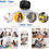 Thumbnail: Cutech Camera for Home Indoor High HD Focus Magnet Mini WiFi Live Stream