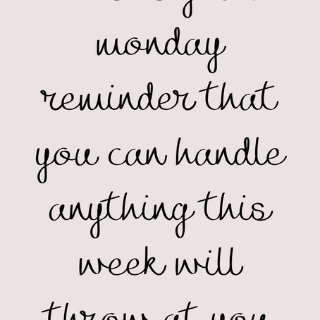 MONDAY BLUES...OR SHOULD I SAY BURNOUT?