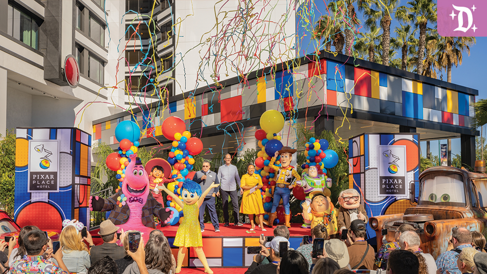 Now Open! Pixar Place Hotel Celebrates Pixar Stories at the Disneyland Resort