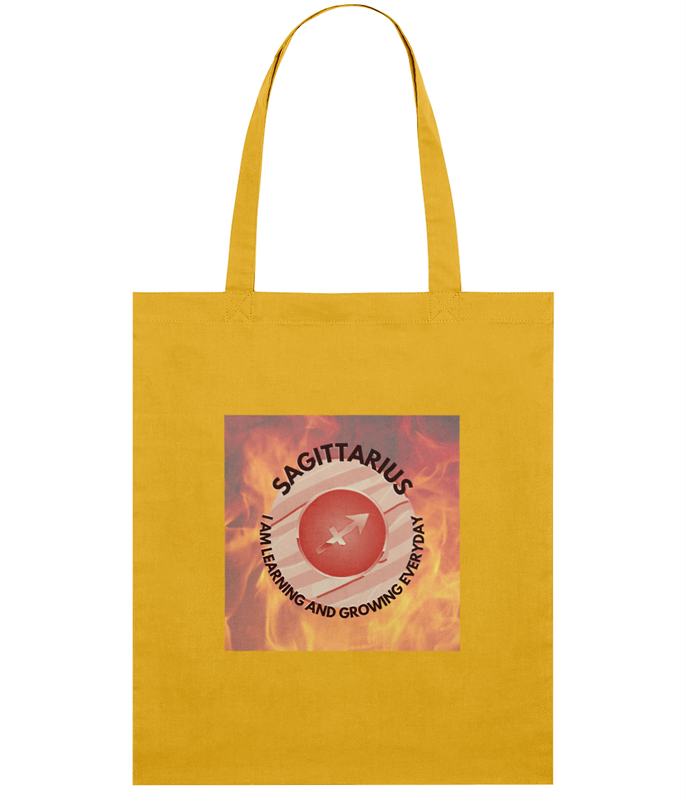 Thumbnail: Sagittarius Eco Tote Bag