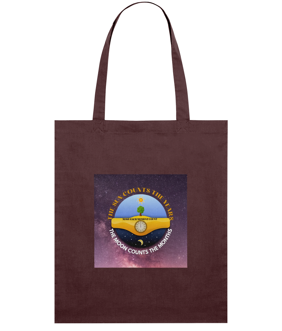 Thumbnail: Beautiful Astrology Clock Eco Tote Bag