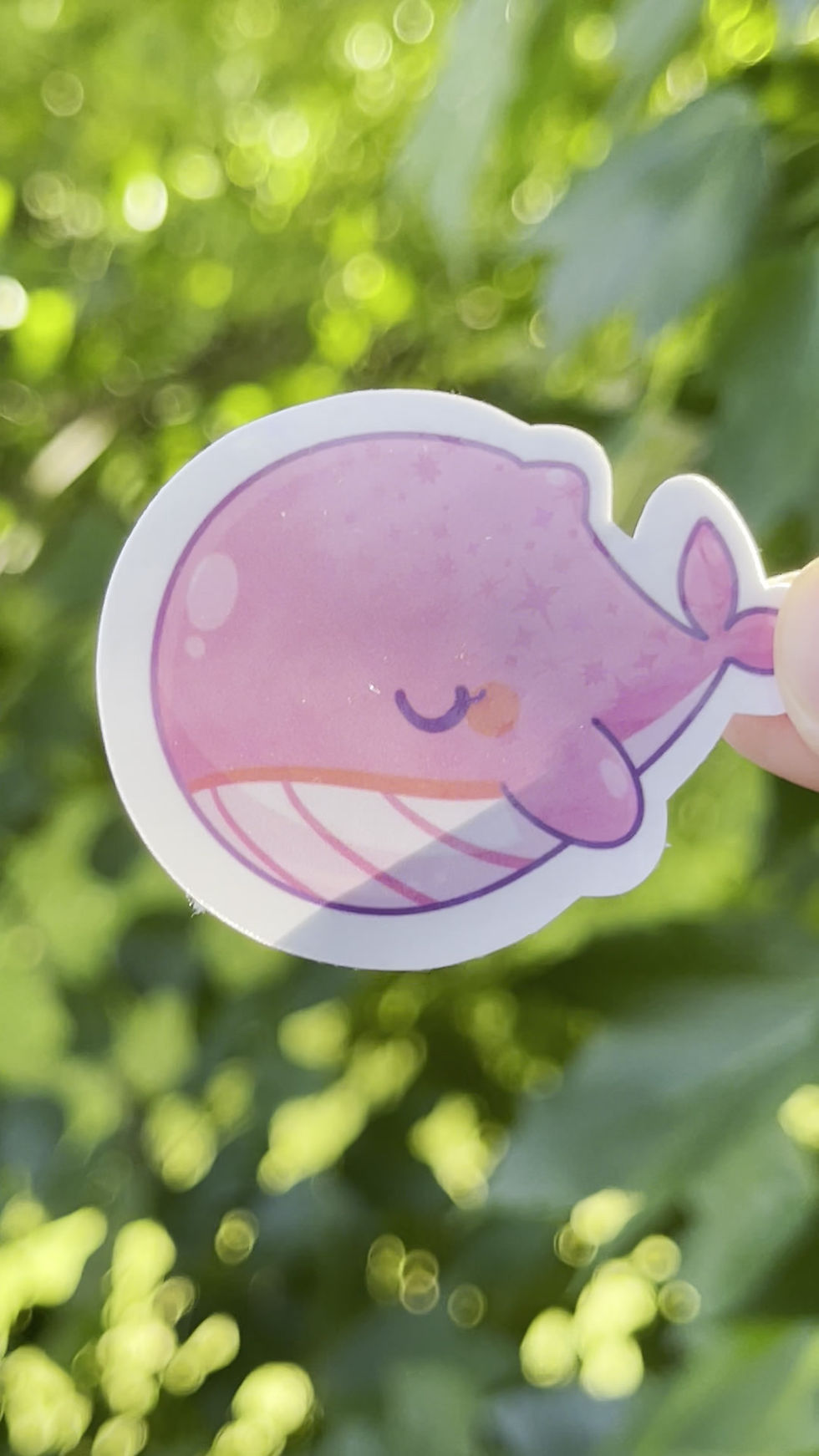Thumbnail: Borahae Whale Sticker
