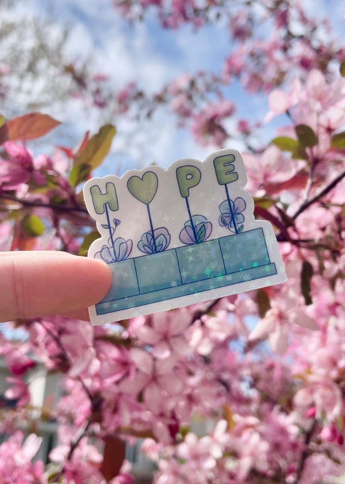 Hope Pot Set Sticker