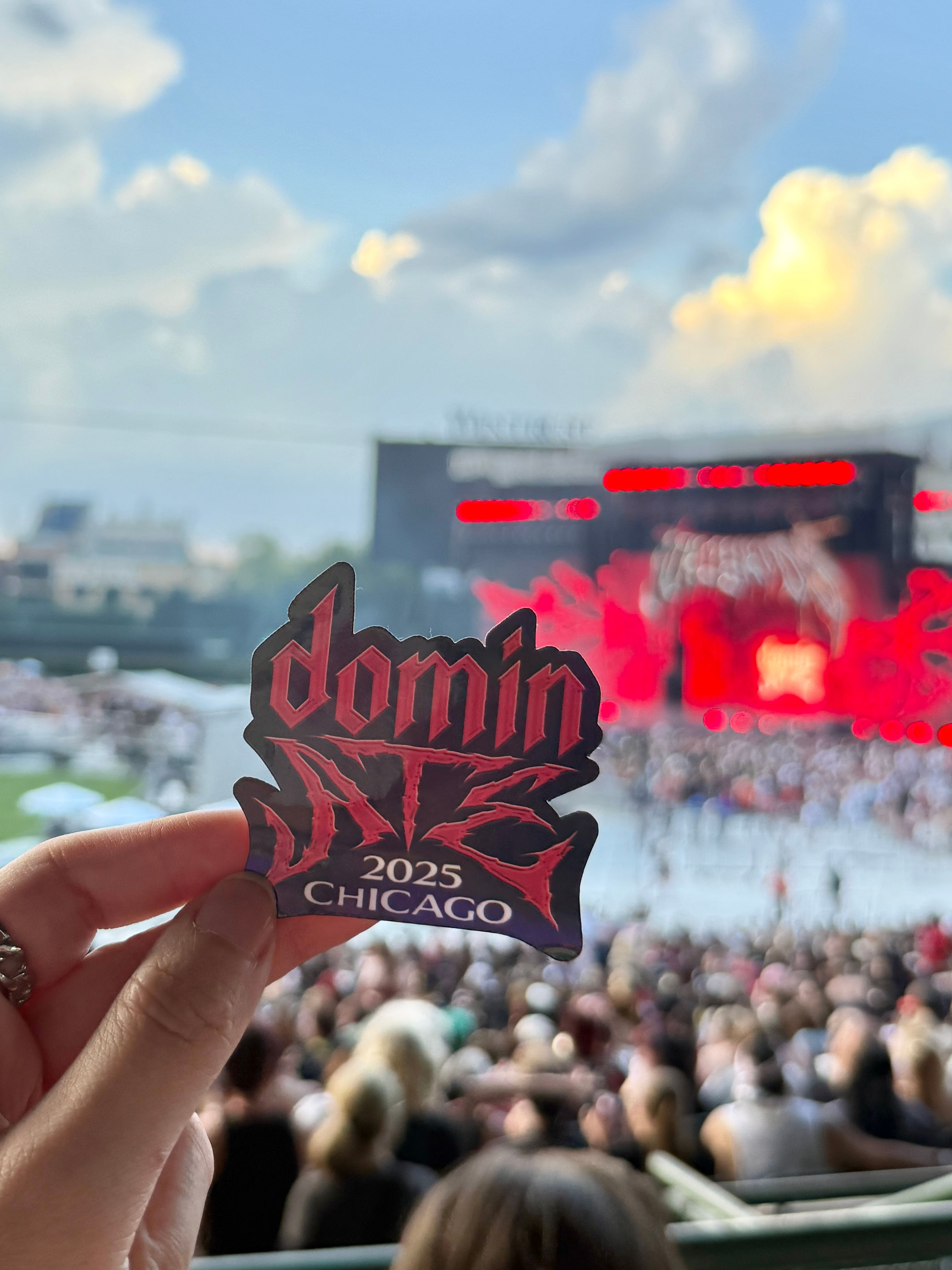 Stray Kids DominATE Chicago 2025 Stickers