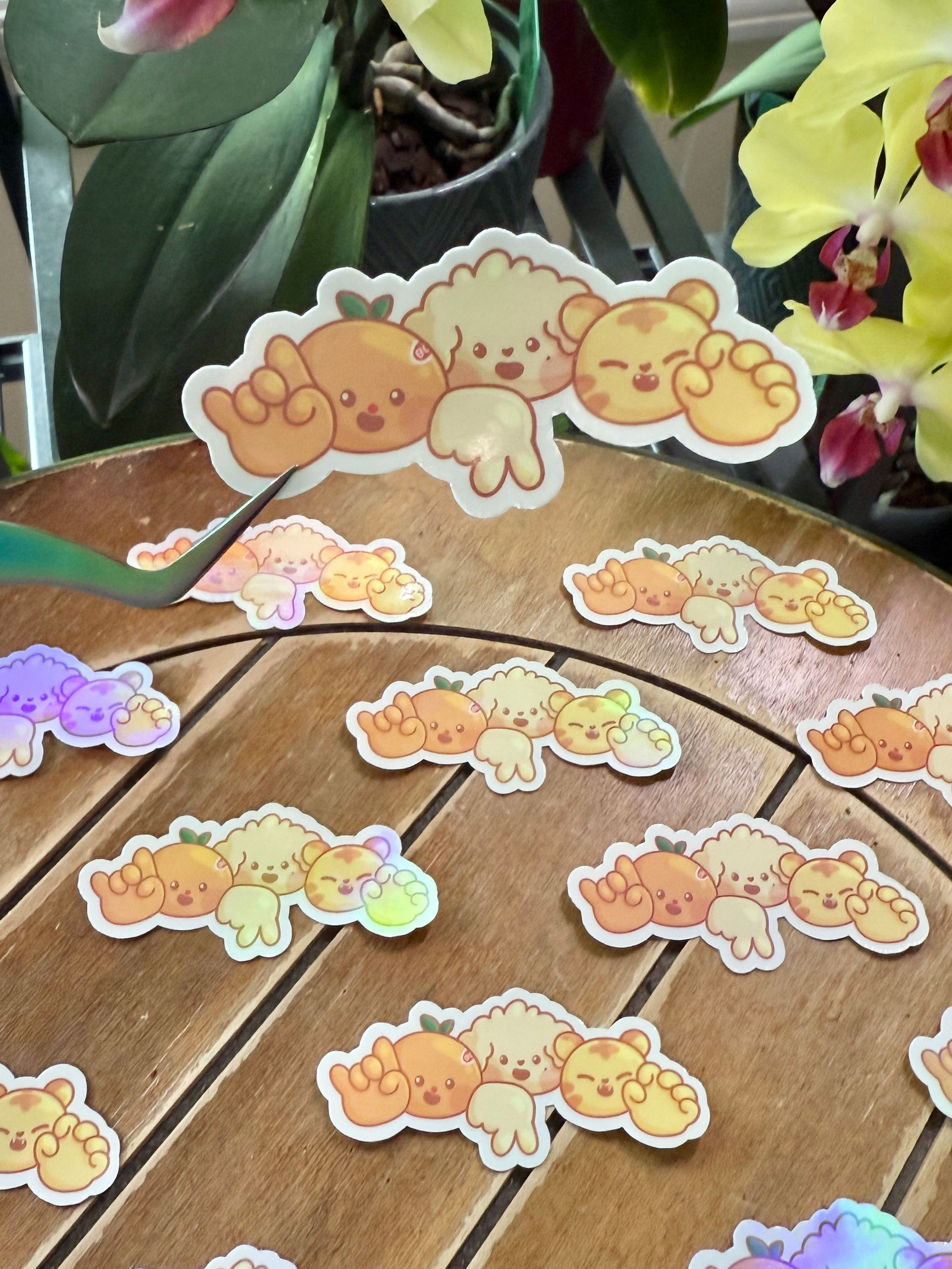 BSS BooSeokSoon hand signs sticker