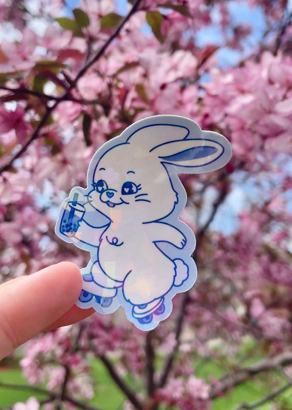 New Jeans Boba Bunny Sticker