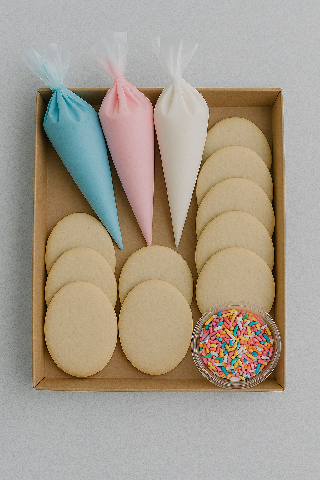 Arranged Food and Objects