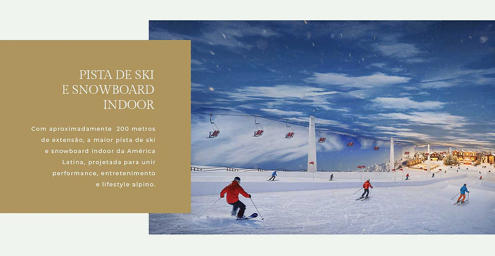 Snowboard e Ski em balneario camboriu Swiss club