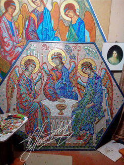 Мозаика в процессе