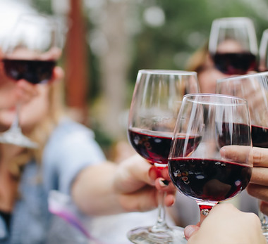 Wein Toasten