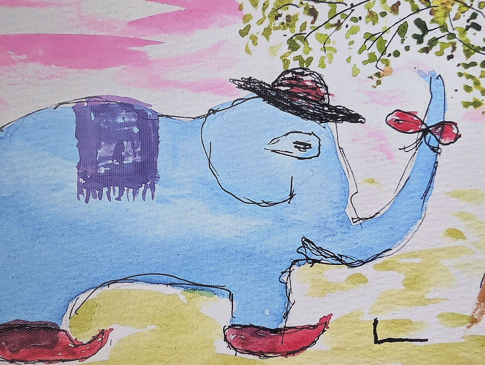 cartoon elephant