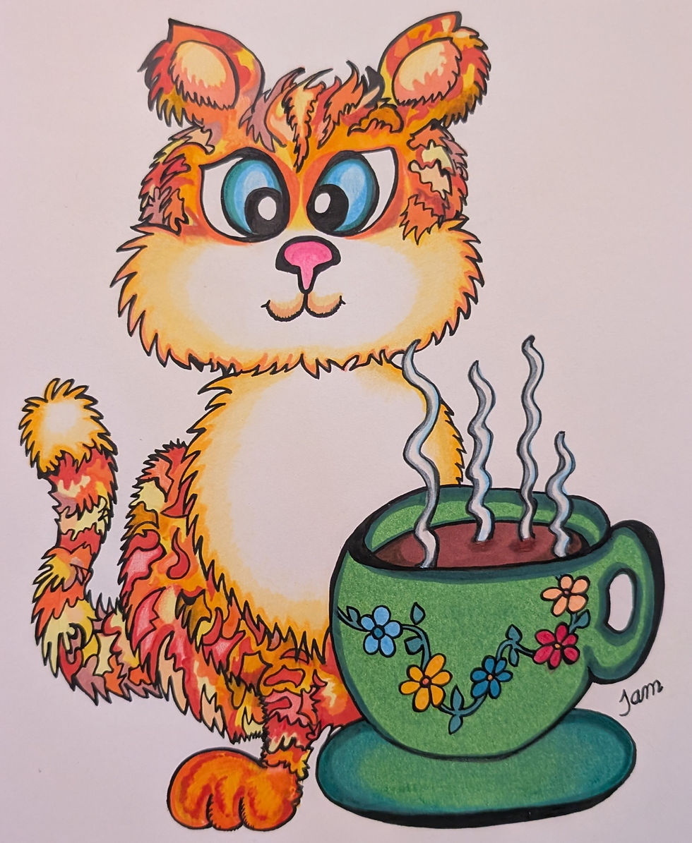 Thumbnail: Kitty Cocoa Break - Original by Tambra
