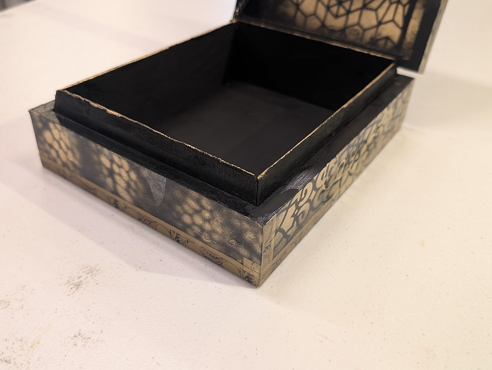 Thumbnail: Fairy in Blue - Decorated Box with Lid