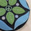 Thumbnail: Aqua Flora Peace Mosaic Ornament