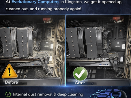 🧼💻 Overheating? Loud Fan? It Might Just Need a Good Clean!