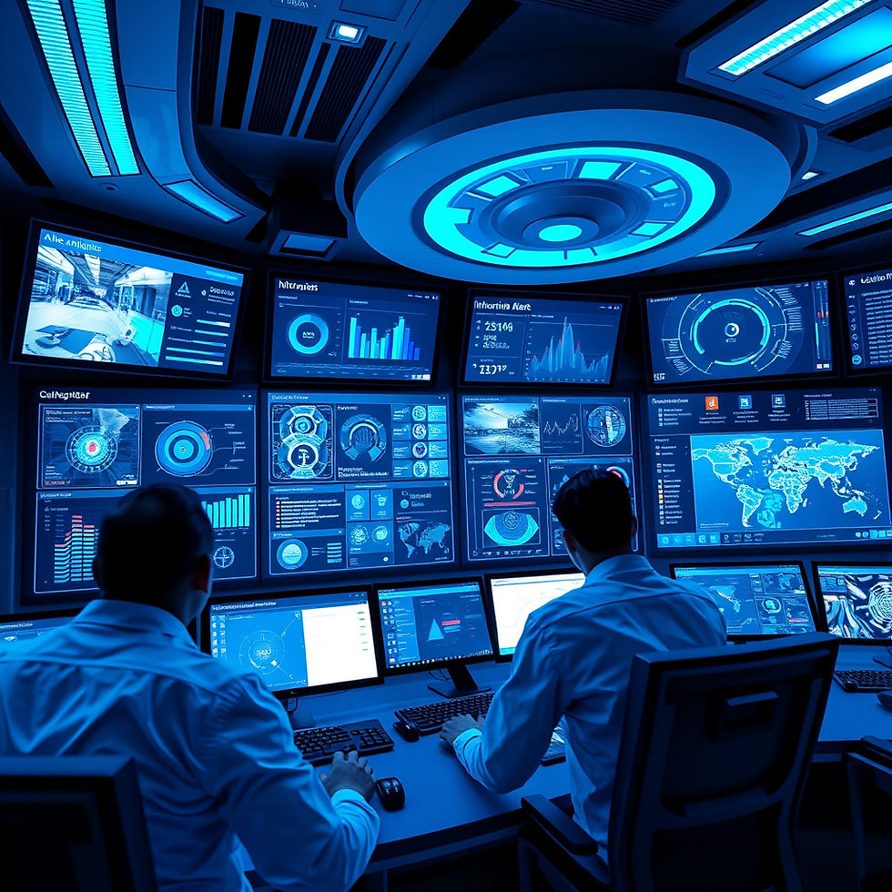 Unified control dashboard in a tech-enabled office