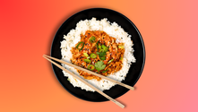 Sticky rice bowl
