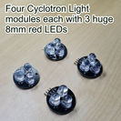 Ghostbusters Proton Pack Lighting Kit Cyclotron LEDs