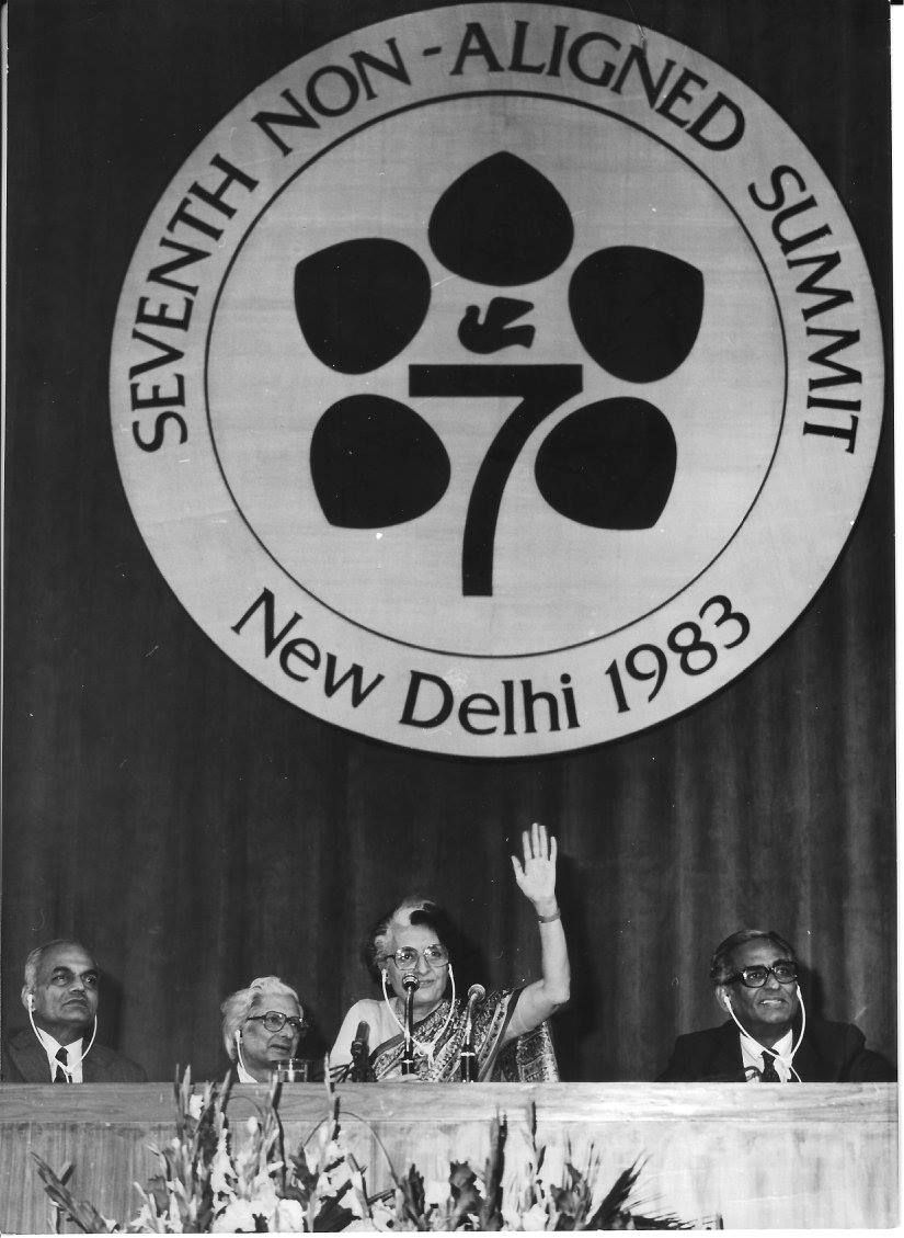 H. Y. Sharada Prasad at the Non Aligned Movement