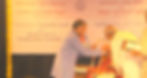 Pandit Venkatakrishna Sharma being felicitated