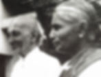Tirumalai Krishnamacharya with wife Namagiriamma