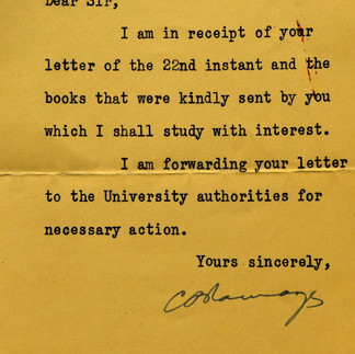 Citation bestowed on Rudrapatna Shamasastry