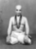 Tirumalai Krishnamacharya in yogic pose (1)