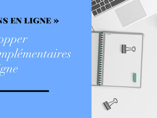 Nouvelle Formation : Développer des activités complémentaires en ligne !