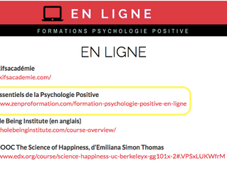 Se former à la psychologie positive