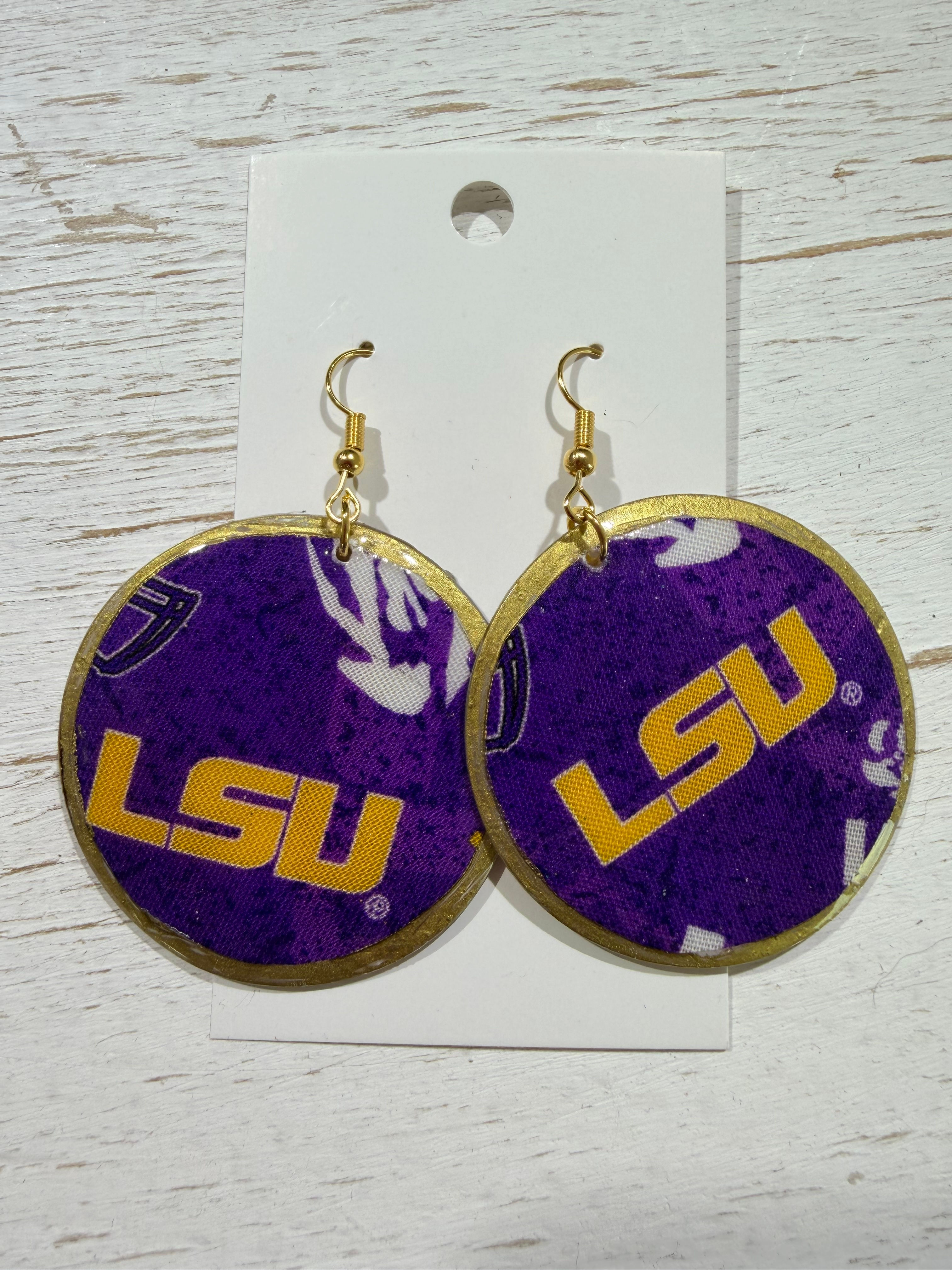 LSU Earrings