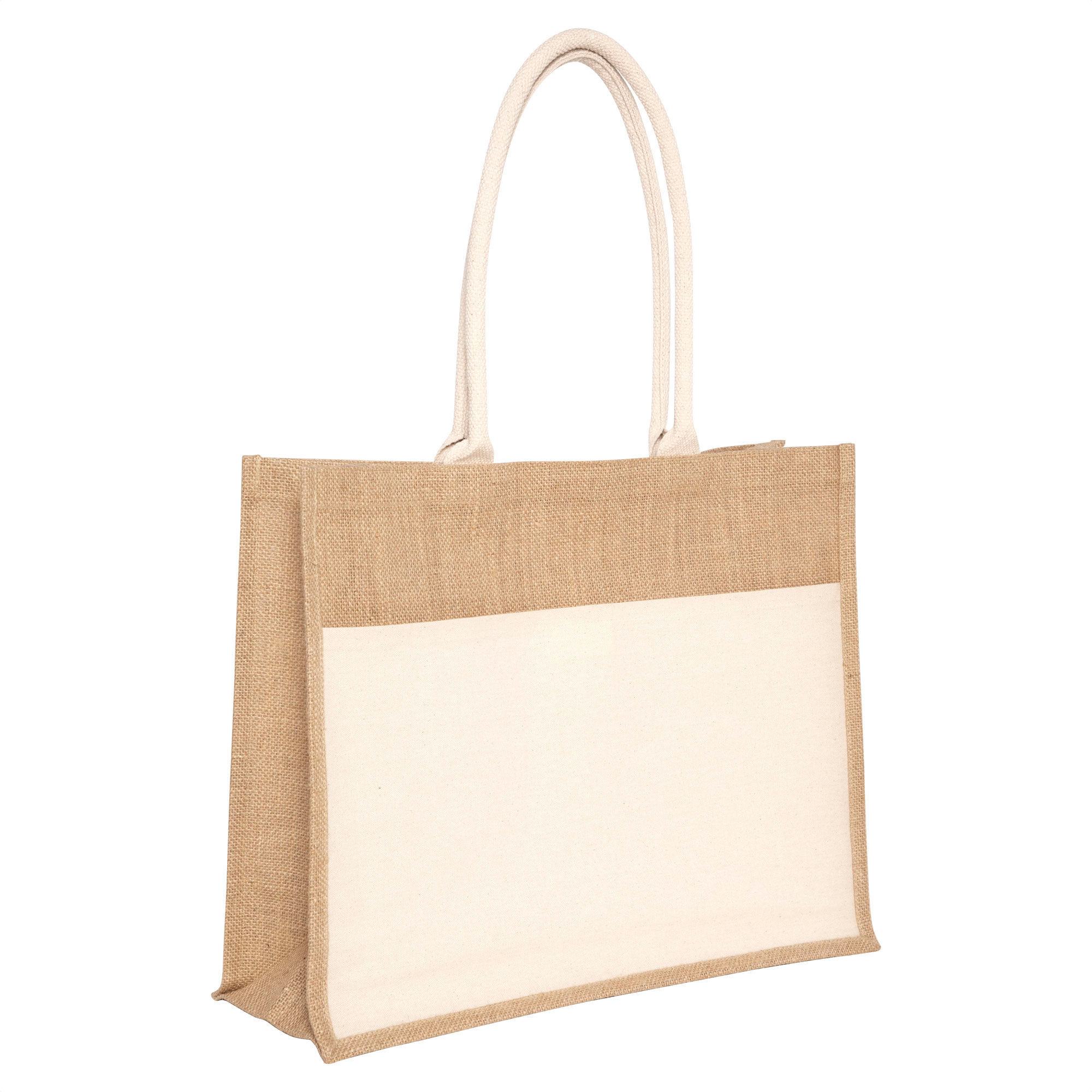 00792 Bolsa de algodón y yute