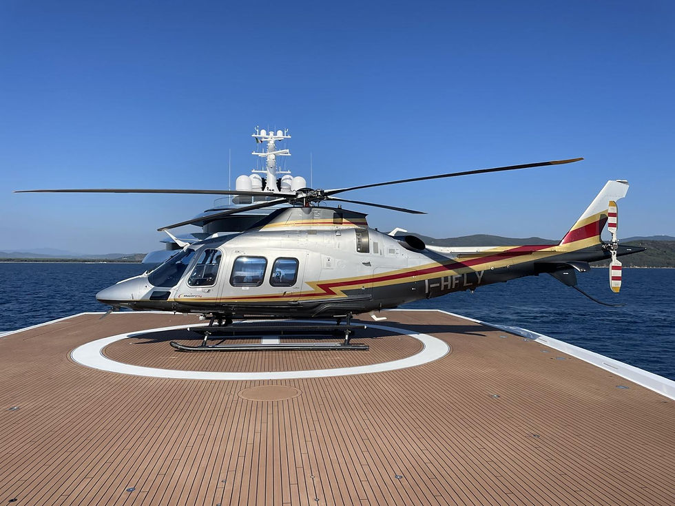 L'elicottero AW109 Trekker