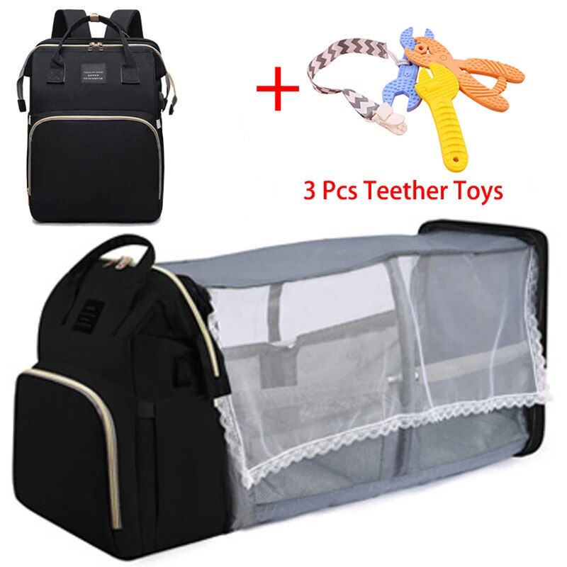 Thumbnail: Folding Mommy Bag: 2 Types - Essential Companion for On-the-Go Parenting