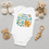 Thumbnail: Tropical Jungle Print Baby Onesie