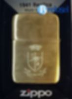 Escudo en Zippo