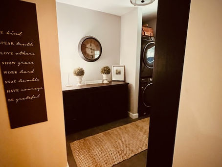 The Mudroom...No Mud In Here!