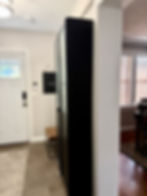 Look at how thick the wall is!! The Ikea Billy Bookcase is 11" thick, just to give you a comparison.