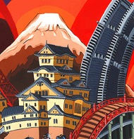 Fun Countries - Neo Pop Art paintings of countries by Marc Remus