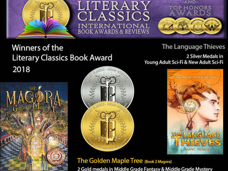 Four medals for two books