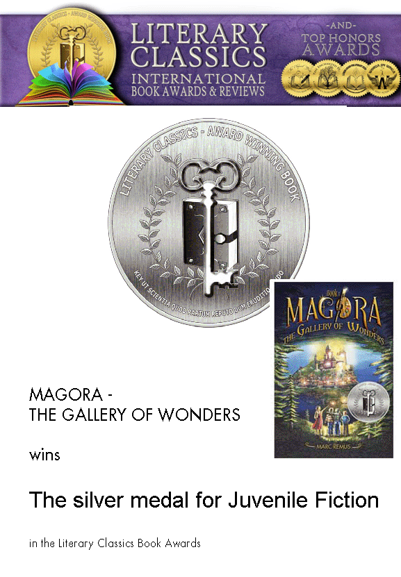 Magora wins the Literary Classics Book Awards