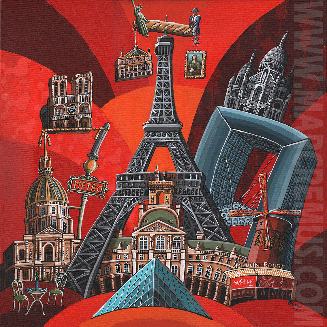 New Paris painting