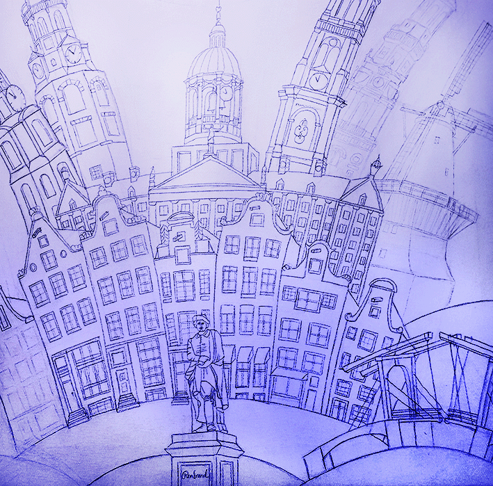 Amsterdam drawing