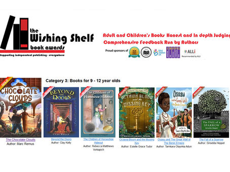 Gold Winner of "The Wishing Shelf Book Awards"