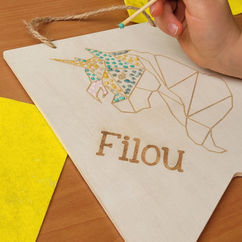 BIJBOU | Kinderworkshop stippen op hout