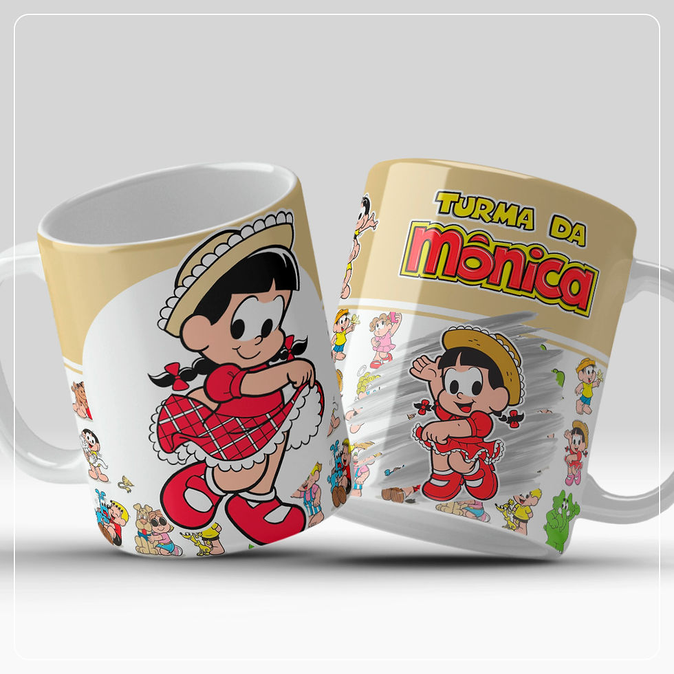 Miniatura: Caneca Personalizada Turma da Mônica