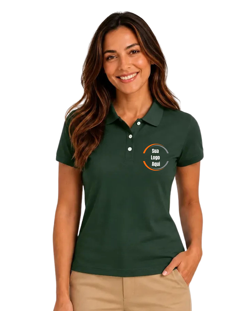 Miniatura: 5 Camisetas Polo Feminina com sua Logo ou Arte