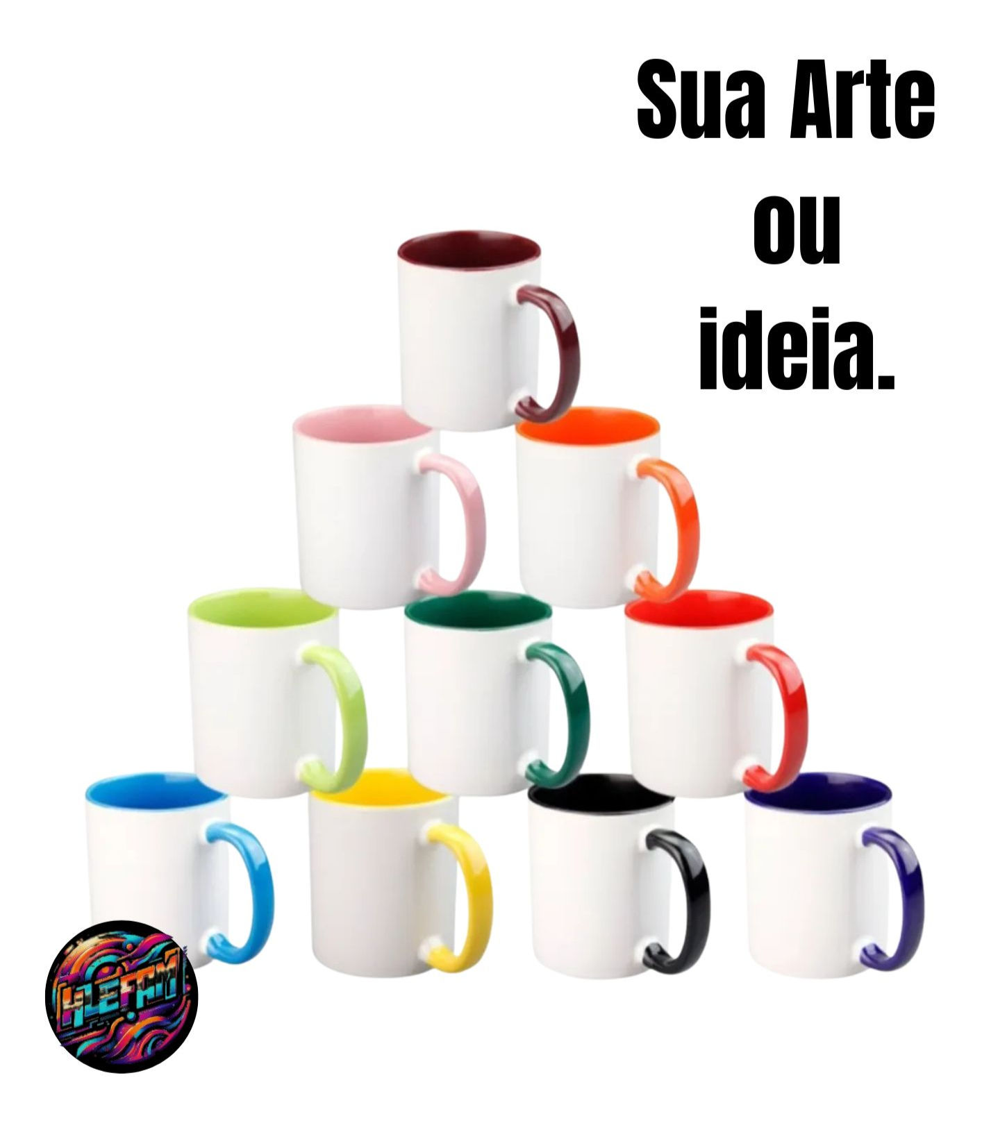 Caneca Personalizada com sua Arte ou ideia
